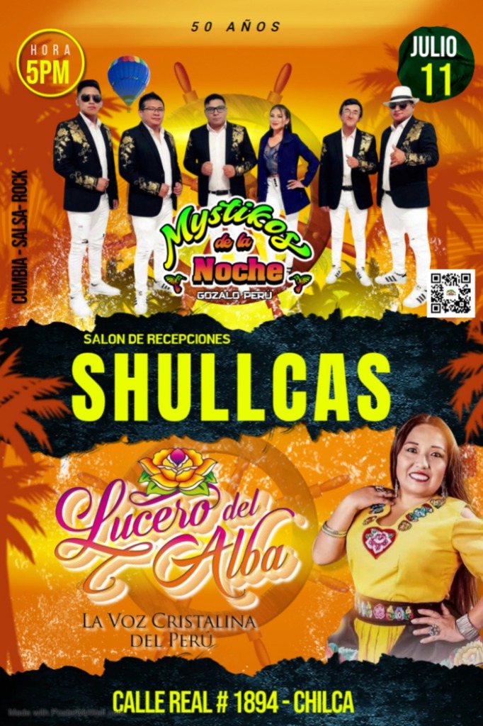 Presentación en Salón de Recepciones Shullcas - Chilca