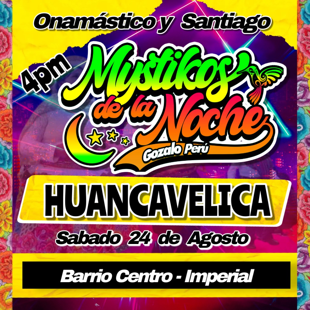 Onomástico y Santiago en Barrio Centro - Imperial, Huancavelica