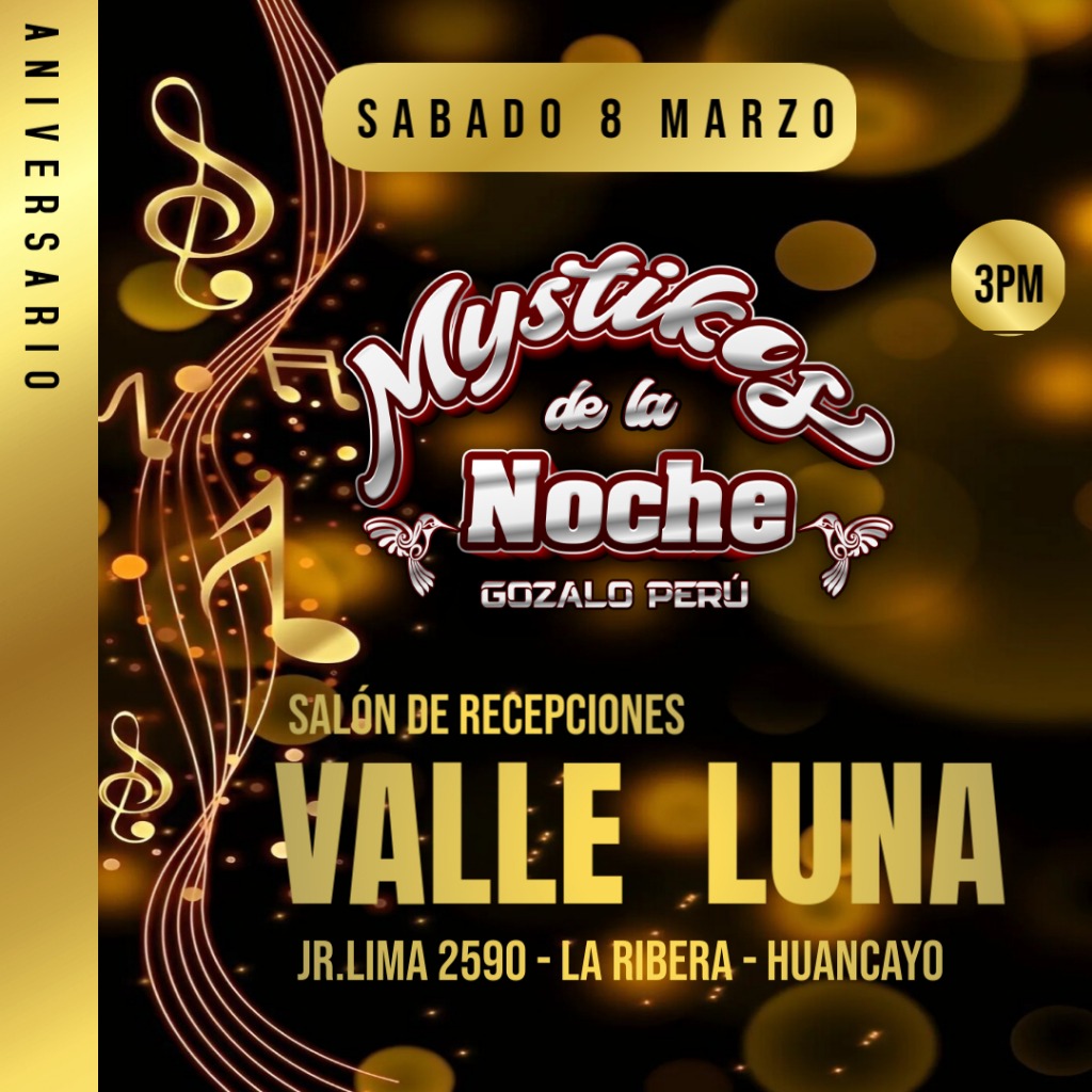 Aniversario en Salón de Recepciones Valle Luna - La Ribera, Huancayo